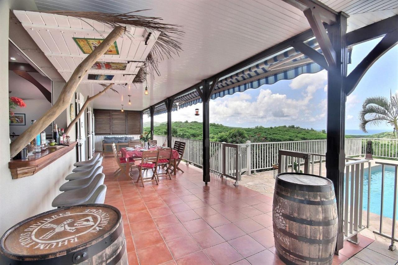 Villa Carib Turquoise : 4 Ch, Grande Piscine, Vue Sur Sainte-Lucie Riviere-Salee Bagian luar foto